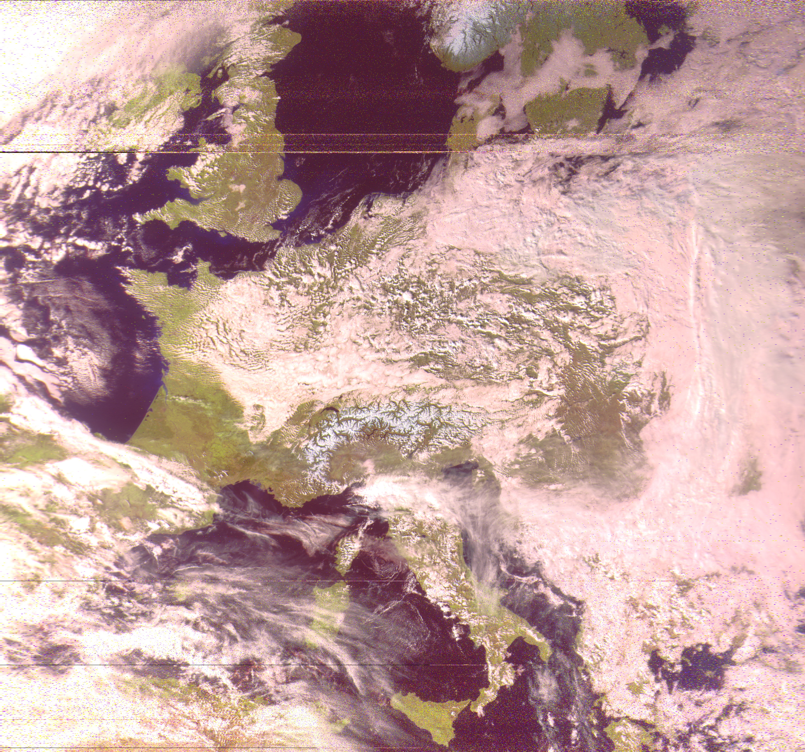 Meteor M2-4 overhead capture